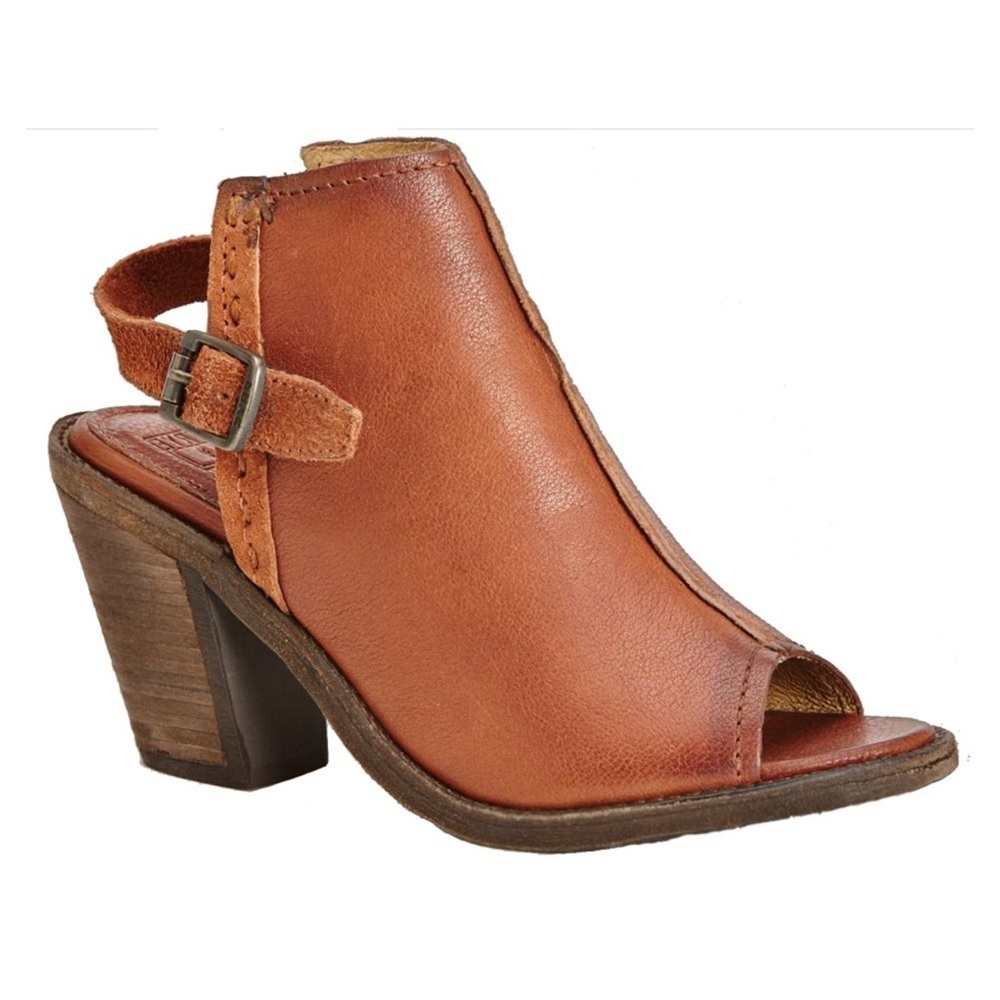 FRYE Women's Izzy Artisan Sling Whiskey Washed Vintage Leather- Size 10